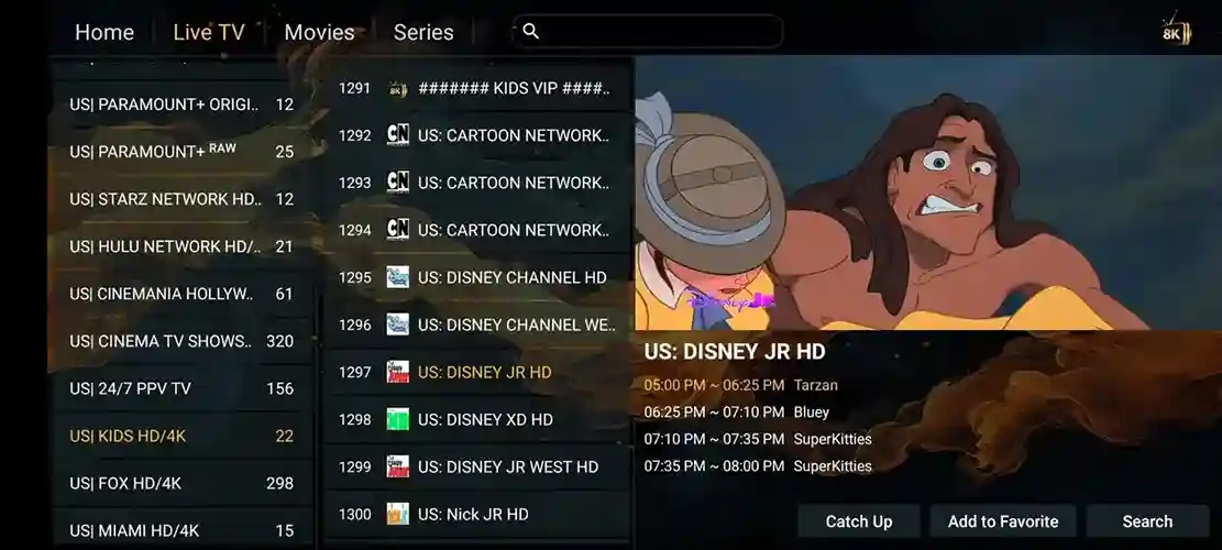 Preview 2 - Zyminex Premium IPTV Subscription